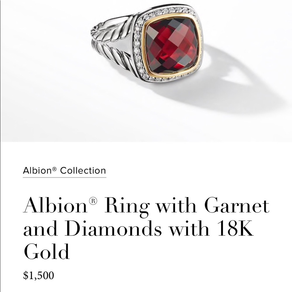 David Yurman Ruby Red Diamond Ring (7)